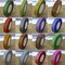Glitter Ribbon for Gift Wrapping 5/8 inch 400 Yards Sparkly Metallic Sheer Organza Ribbon for Jewelry Bows Mesh Fabric Ribbon for Valentine Day-Home Decoration-Party Ornaments & Favor(1.5cm)